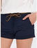 Only Evelyn Regular Fit Chino Shorts (15134246) night sky