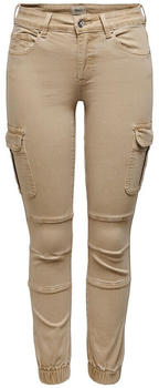 Only Missouri Regular Ankle Life Cargo Pants (15170889) beige