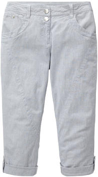 Tom Tailor 3/4 Hose mit Teilungsnaht (1036630) blue stripe pants
