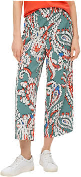 S.Oliver Culotte-Hose aus Viskose mit Wide Leg (2151521) türkis