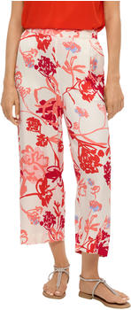 S.Oliver Regular: Satinhose mit weitem Bein (2145101) beige