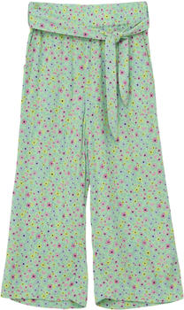 S.Oliver Wide-Leg Hose mit Allover-Print (2142102) grün