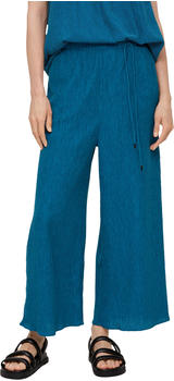 S.Oliver Loose: Culotte mit Crinkle-Struktur (2132314) blau
