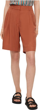 S.Oliver Regular: Bundfalten-Shorts (2131665) braun