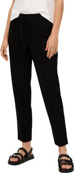 S.Oliver Relaxed: Twill-Joggpant aus Interlock-Jersey (2136567) schwarz