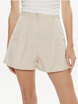 Tommy Hilfiger Claire Essential High Rise Pleated Chino Shorts (DW0DW17775) camel