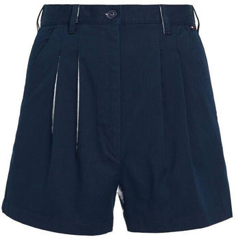 Tommy Hilfiger Claire Essential High Rise Pleated Chino Shorts (DW0DW17775) dark night navy