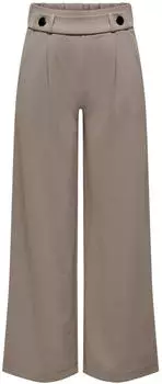 Jacqueline de Yong JDYGeggo New Long Pant Jrs Noos (15208430) driftwood detail:black buttons