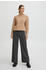ICHI Kate Wide Sus Office Pa (20116768) dark grey melange