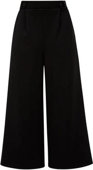S.Oliver Culotte aus Crêpe im Loose Fit (2148966) schwarz