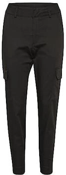 Kaffe Kalea Cargohose aufgesetzten Taschen black deep