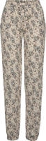Vivance Jerseyhose mit Bl&uuml;mchendruck und Taschen, leichte Sommerhose, elastisch