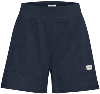 Oxmo Hose 'Wim' dunkelblau weiß