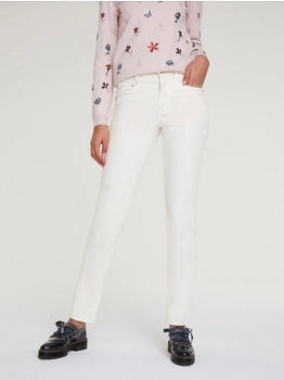 Heine Jerseyhose Cord-Hose offwhite
