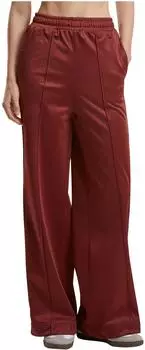 Urban Classics Hose dunkelrot weiß
