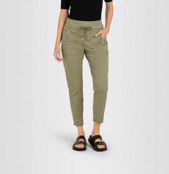 MAC EASY Authentic stretch gabardine grün