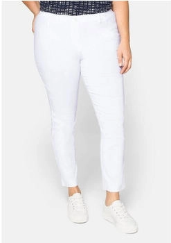 Sheego Stretch-Hose weiß
