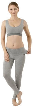 Albert Kreuz Yoga Leggings Bio-Stretchbaumwolle grau