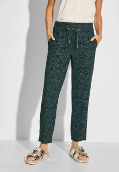 Cecil 8-Hose Tunnelzugband fir green