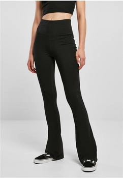 Urban Classics Organic Stretch Jersey Bootcut Leggings schwarz