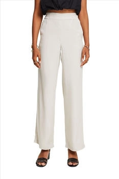 Esprit Pull-on-Twillhose weitem Bein 290-light beige