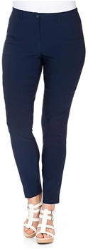 Sheego Stretch-Hose knitterarm pflegeleicht marine