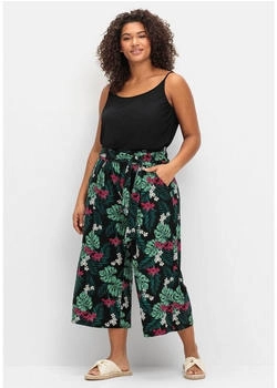 Sheego Culotte tropischer Print große Größen