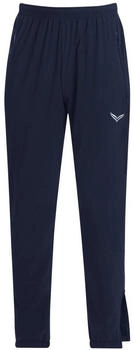 Trigema Jerseyhose Bein-Reißverschluss navy