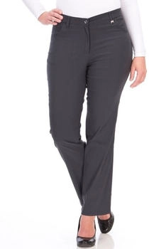 Kj Brand 5-Pocket-Hose Betty Bengaline anthrazit