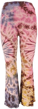 Guru-Shop Leggings Schlag rosa bunt