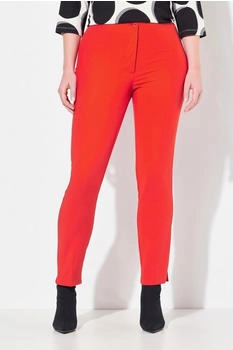Ulla Popken Bengalinhose Sienna schmales Bein Stretch paprikarot