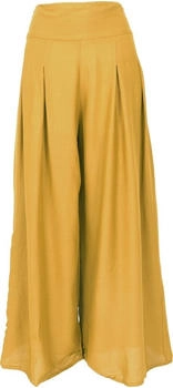 Guru-Shop Hosenrock Sommerhose senf synthetisch