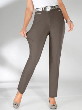 Stehmann Jerseyhose Stretch-Hose ca cm taupe