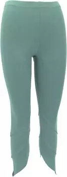 Guru-Shop Yoga Pixi Leggings Overlock bio-baumwolle aqua