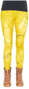 Cosey Bunte bedruckte Motiv-Leggings Einheitsgröße