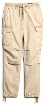 Superdry Damen Cargohose Stonewash taupe braun