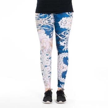 Cosey bedruckte bunte Leggins Jugendstil