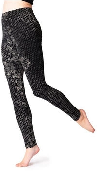 Panasiam Leggings Unikat Batik Wabendesign grau
