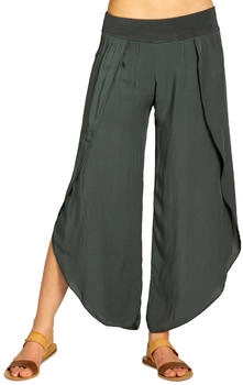 Caspar KHS047 Damen Hose leicht elegant viskose