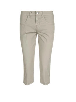 MAC Capri Jeans Hose kurze Hose Summer olive grün