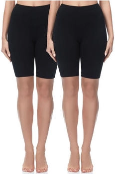 Merry Style Kurze Leggings aus Baumwolle MS10-200 schwarz