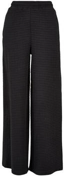 Urban Classics Quilte Wide Leg Sweat Pants TB5458 schwarz