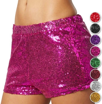 Dress for Fun Pailletten Hotpants sexy Shorts