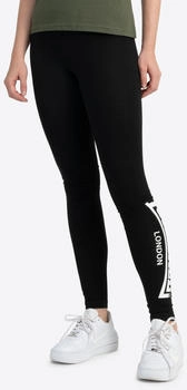 Lonsdale Shustoke Damen Leggings schwarz