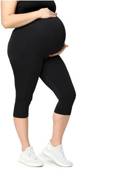 Merry Style Capri Umstandsleggings Viskose MS10-461 weiß