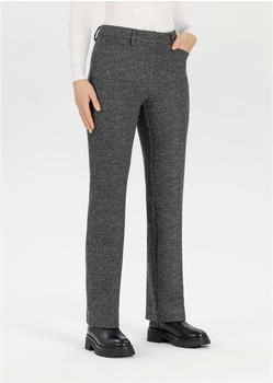 Stehmann Stoffhose Taschen schwarz