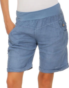 Mississhop Leinenshorts kurz jeansblau Art 276