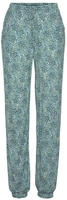 Vivance Jerseyhose mit Bl&uuml;mchendruck und Taschen, elastischer Bund, Strandhose