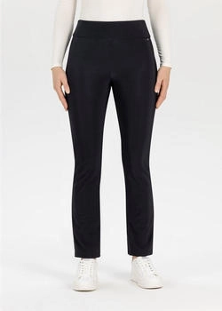 Stehmann Ina19-740 gerade geschnittene Thermohose schwarz
