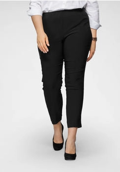 Kj Brand Stoffhose 'Susie Ankle Bengaline' schwarz